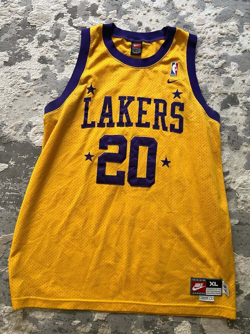 Nike Los Angeles Lakers Gary Payton Jersey XL